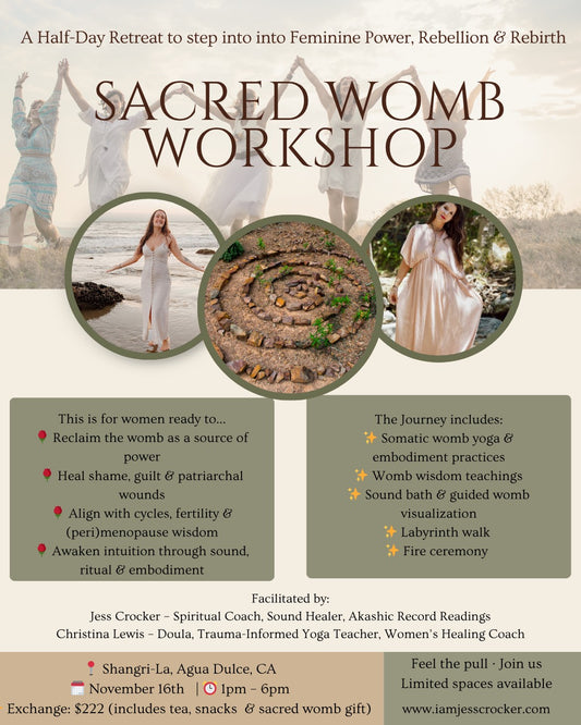 🌹 Sacred Womb Retreat 🌹